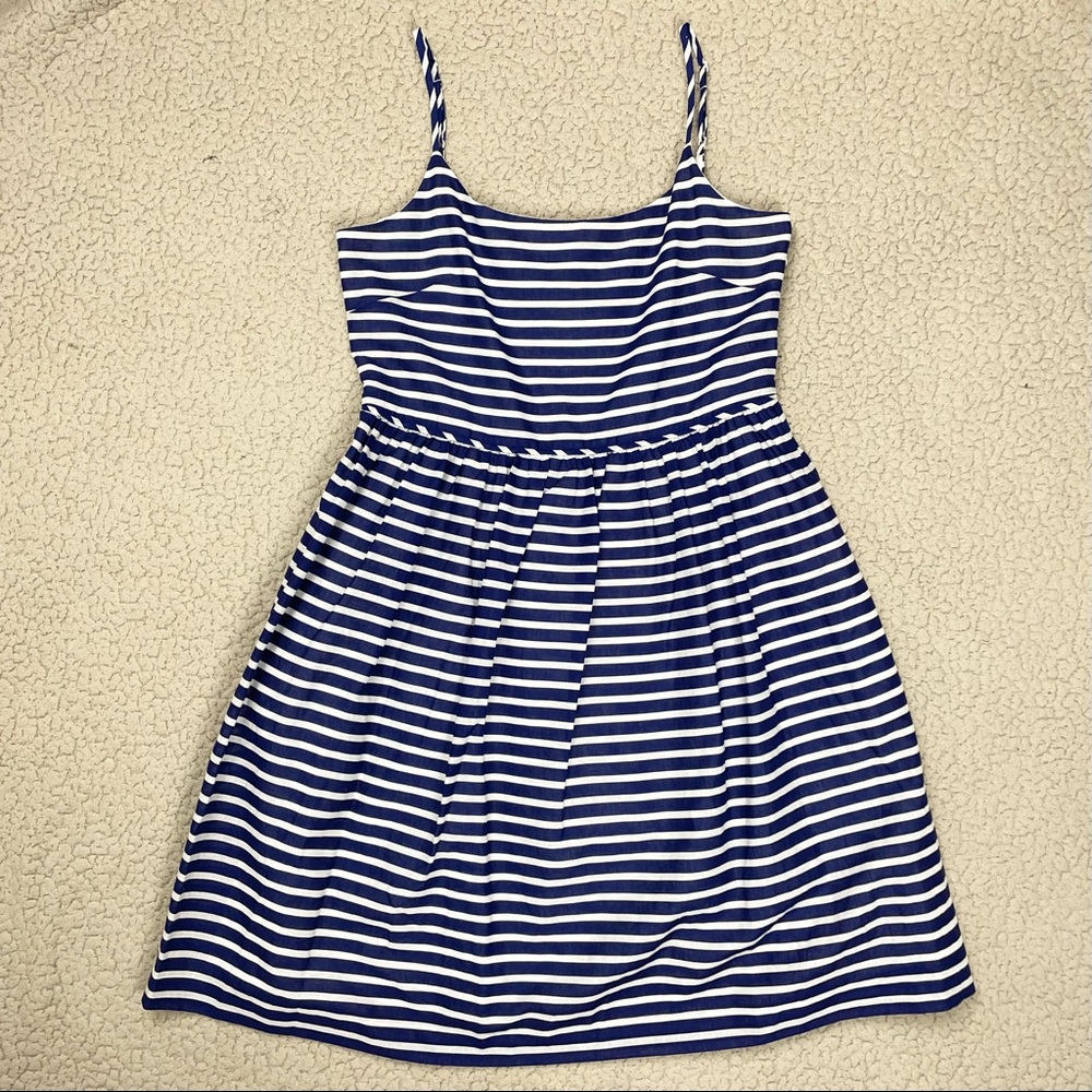 J. Crew NWT Striped Linen Sundress